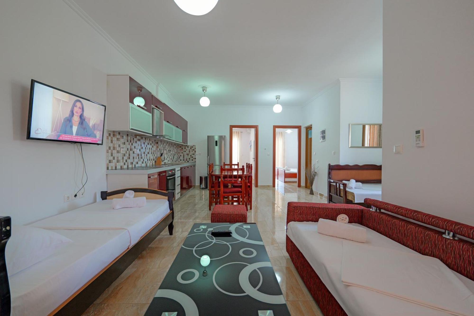 Guesthouse Moonlight Downtown Ksamil Buitenkant foto
