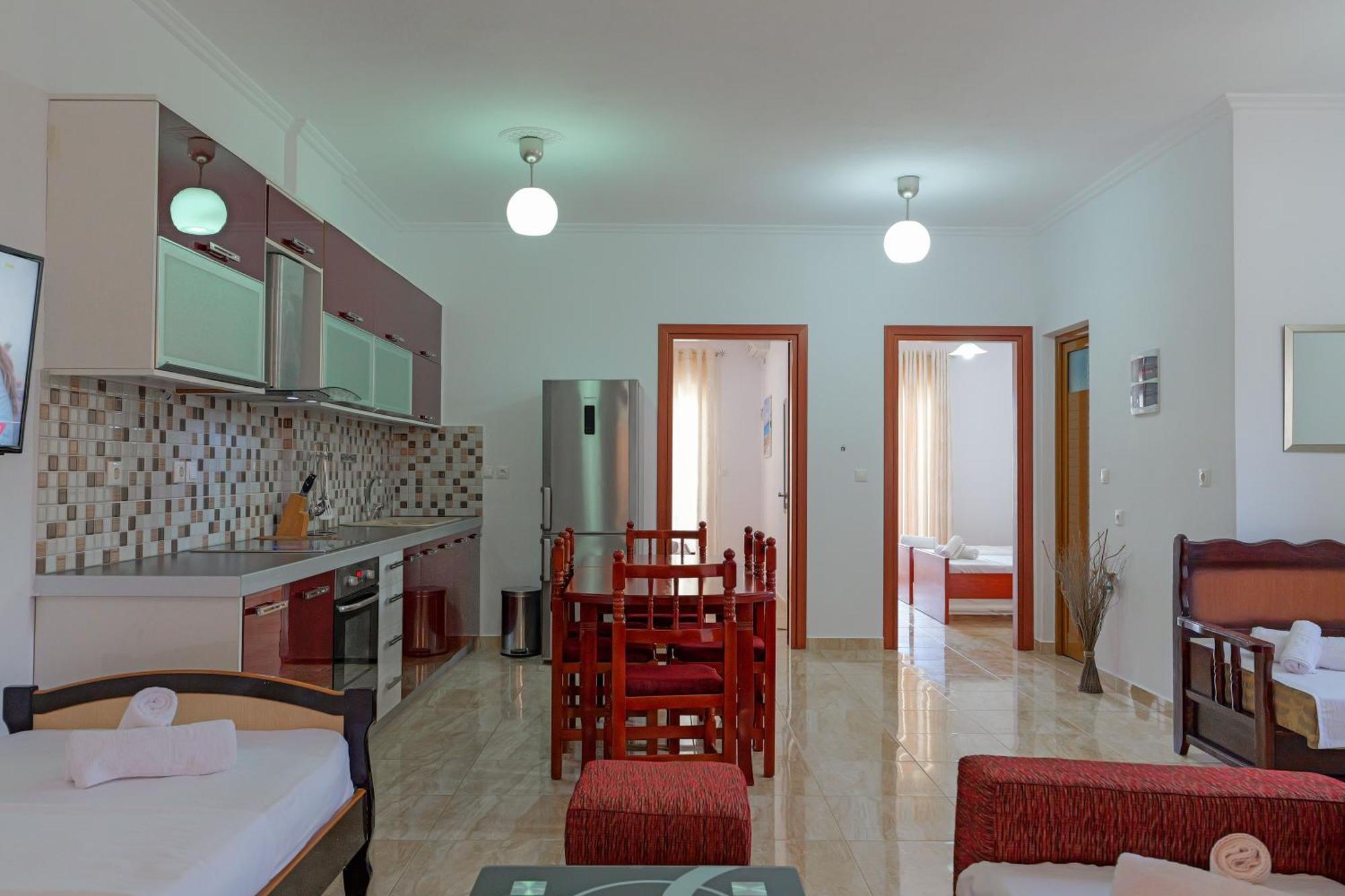 Guesthouse Moonlight Downtown Ksamil Buitenkant foto